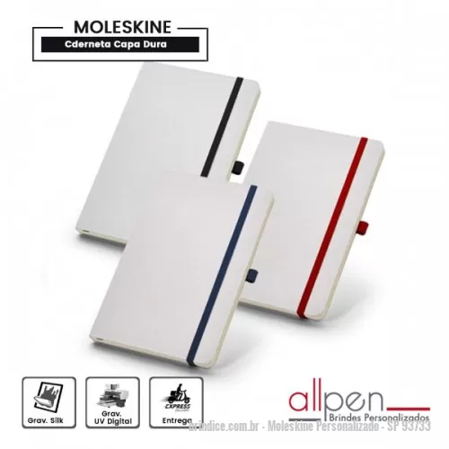 Moleskine personalizados deals são paulo