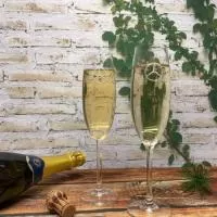 Taça de champanhe Personalizada Taça de champanhe Personalizada